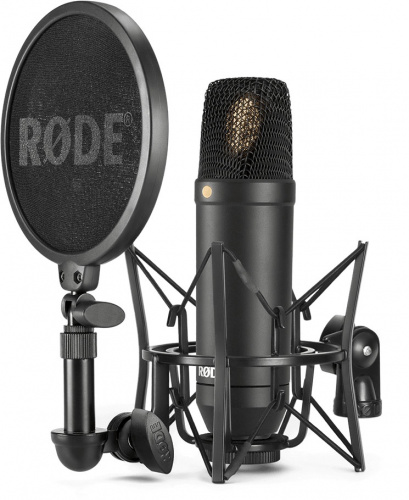 RODE NT1 Kit микрофон конденсаторный (в комплекте "паук" с поп-фильтром SM6)