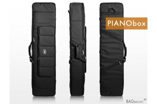Bag&Music BM1098 PIANObox 88 CASUAL Легкий чехол для электропианино, черный