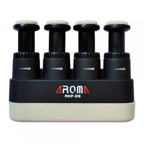 AROMA AHF-03 BK тренажер для пальцев, нагрузка 4-7 футов, цвет черный
