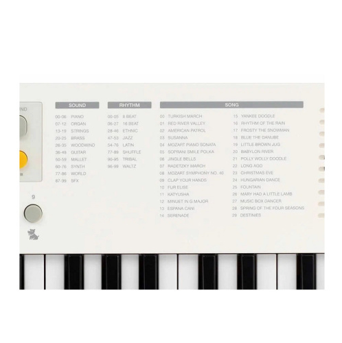 Medeli MK1 WH синтезатор, 37 клавиш, 32 полифония, 100 тембров, 100 стилей, вес 1,05 кг фото 4