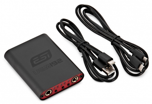 ESI UGM192 Аудиоинтерфейс с USB 3.1 и разъемом USB-C (кабель в комплекте) фото 4