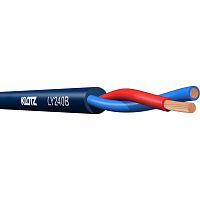 KLOTZ LY240B спикерный кабель, структура 2x4 мм2, цвет синий, цена за метр