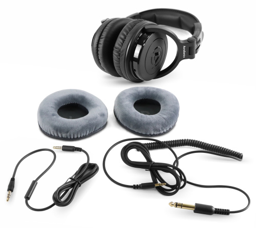 AuraSonics STUDIO D200HR наушники проводные, закрытые, драйверы 50мм, 20-20 000 Гц, складная конструкция, импеданс 32Ом, чувствительность 105 дБ, мощн фото 3