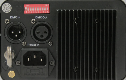 Involight LEDLOGO LED гобо проектор, белый 10 Вт диод, DMX, звуковая активация фото 2