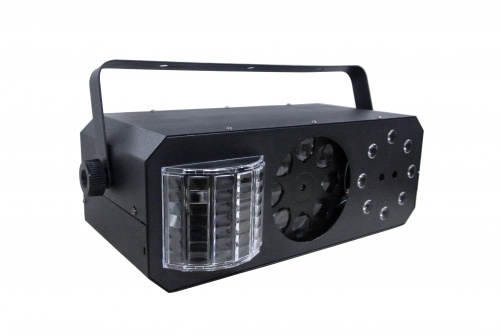 XLine Light GOBO GALAXY Светодиодный прибор. 4х1Вт RGBW (эффект дэрби), 8х1 Вт RGBA GOBO LED, 8х1 Вт фото 6
