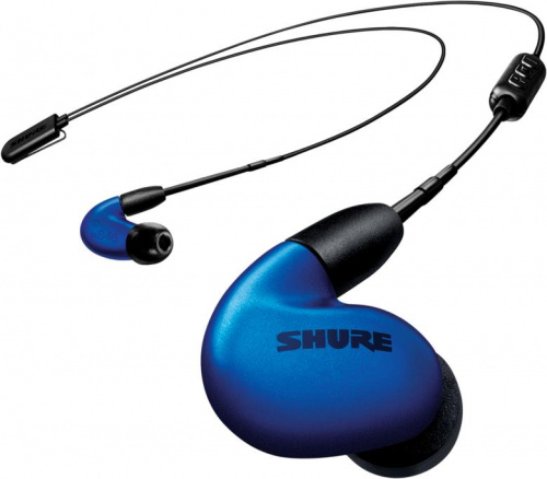 SHURE SE846-BLU+BT2-EFS премиальные беспроводные внутриканальные Bluetooth наушники, цвет синий.+Кабель TRRS 3.5мм в комплекте.