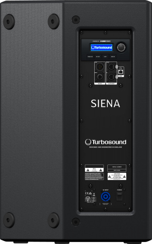 Turbosound SIENA TSP122-AN активная акустическая система сат./монитор, 12"+1" волновод 90°Hx50°V, усилитель 2500Вт с DSP KLARK TEKNIK и сетью ULTRANET фото 5