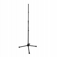 OnStage MS9700B+ микрофонная стойка прямая, тренога, регулируемая высота,усиленная, черная