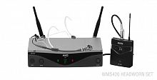 AKG WMS420 Head Set Band U1 радиосистема с приёмником SR420, портативный передатчик PT420+микрофон с оголовьем C555L