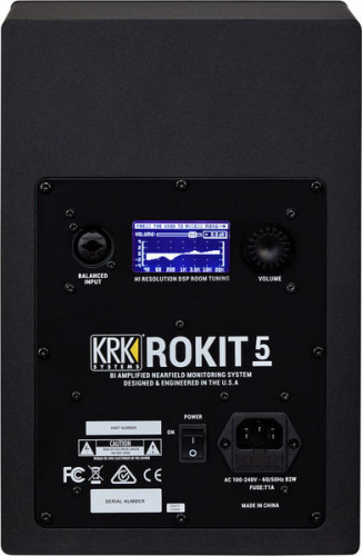 KRK RP5G4 Активный 2-х полосный (Bi-Amp) 5-ти дюймовый студийный звуковой монитор DSP 25-полосный эквалайзер лимитер кроссов фото 3