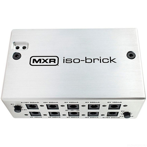 DUNLOP M238 MXR ISO-Brick Power Supply блок питания для 10-ти гитарных эффектов, 2 x 6.0-15.0/250m фото 3