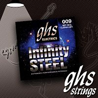 GHS IS-CL Струны для электрогитары; сталь; покрытие MST; (9-11-16-26-36-46); Infinity Steel