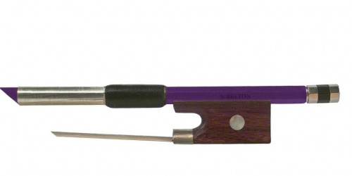 ANTON BRETON AB-110PP Brazilwood Student Violin Bow 1/2 Purple смычок для скрипки, круглая трость