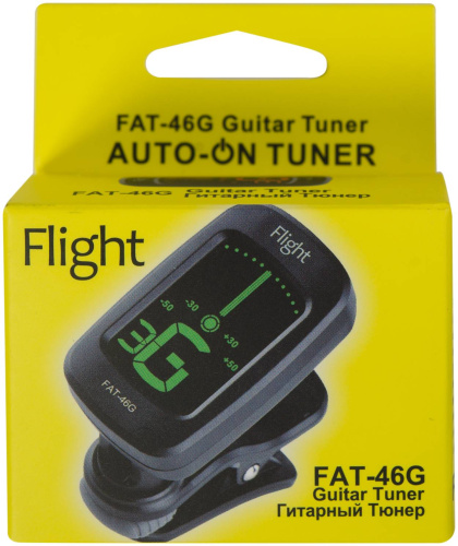 FLIGHT FAT-46G тюнер-прищепка для гитары фото 2