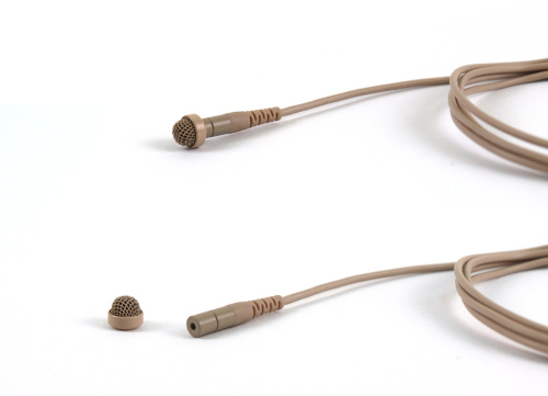AuraSonics ARTLINE LV76-OM-T петличный круговой микрофон, разъем MicroDot, цвет телесный