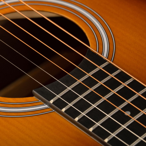ROCKDALE Aurora D5 SB Satin акустическая гитара, дредноут, цвет санберст, сатиновое покрытие фото 6