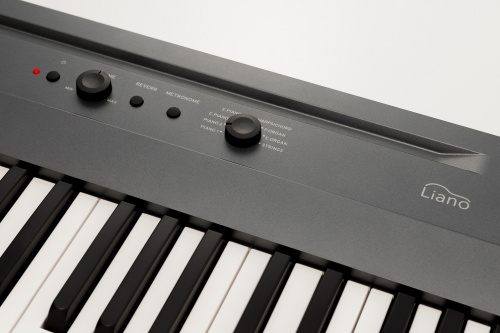 KORG L1 MG цифровое пианино Liano, 88 клавиш, цвет серый металлик. Пюпитр и педаль в комплекте фото 3