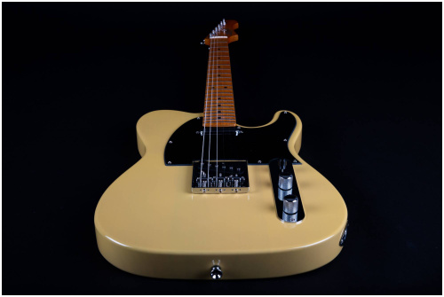 JET JT-350 BSC электрогитара, Telecaster, корпус липа, 22 лада, SS, цвет Buterscotch фото 13