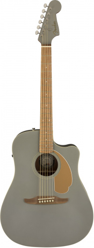 FENDER Redondo Plyr Slate Satin WN электроакустическая гитара цвет серый