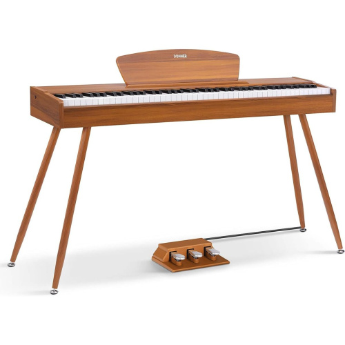 Donner DDP-80 цифровое пианино, 88 клавиш, 128 полифония, 1 тембр