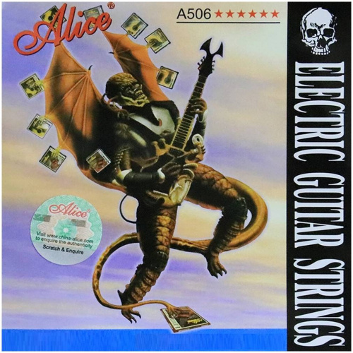 Alice A506-L Струны для электрогитары, Nickel alloy, Super Light tension, 13-46