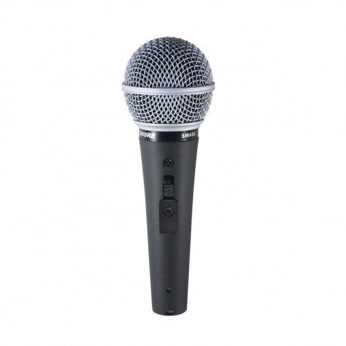 SHURE SM48S-LC Вокальный динамический микрофон кардиоидный, 55-14000 Гц, 1,3 мВ/Па, с выключателем