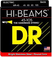DR MR-45 серия Hi-Beam для бас-гитары, нержавеющая сталь, Medium (45-105)