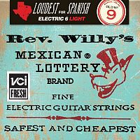 Dunlop RWN0942 струны для электрогитары Billy Gibbons Medium Light 9-42