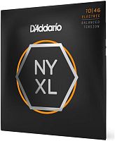 D'ADDARIO NYXL1046BT SET ELEC GTR BAL NYXL REG LITE Комплект струн для электрогитары, Regular Light, 10-46