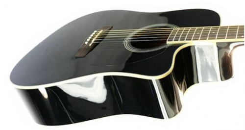 IBANEZ PF15ECE-BK электроакустическая гитара, цвет черный фото 6