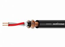 ROXTONE MC240/100 Симметричный микрофонный кабель в катушке, 2x0,38мм2., D 6,8мм, AWG: 22., Экраниро
