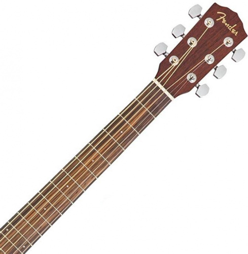 FENDER CD-60SCE DREAD ALL-MAH WN электроакустическая гитара, цвет натуральный фото 5