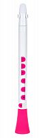 NUVO Dood (White/Pink) блок-флейта DooD, строй С (до), материал - АБС-пластик, цвет - белый/розовый