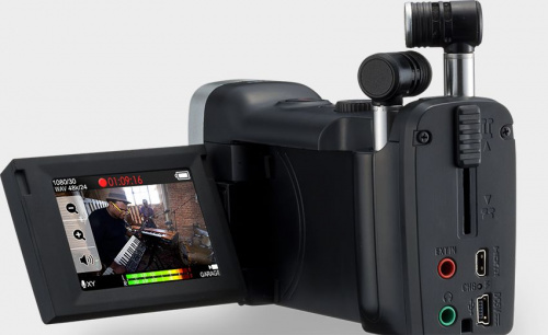 Zoom Q4n ручной видеорекордер 5 режимов видео высокой четкости, до 2304 х 1296 3MHD/2 режима WVGA фото 4