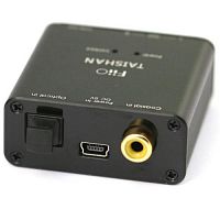 FIIO D03K ЦАП. Частотный диапазон: 20Гц-20кГц. Вход: Mini USB Тип B, коаксиальный, оптический. Отношение сигнал/шум ?95 дБ.Выход: 3.5мм, RCA. В компле