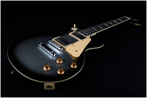 JET JL-500 SLB электрогитара, Les Paul, корпус красное дерево, HH, цвет Silverburst фото 14