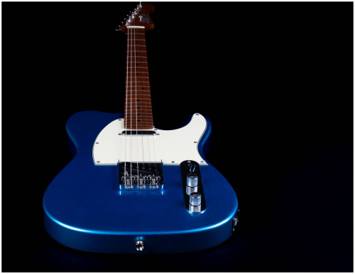 JET JT-300 LPB электрогитара, Telecaster, корпус липа, 22 лада, SS, цвет LPB фото 8