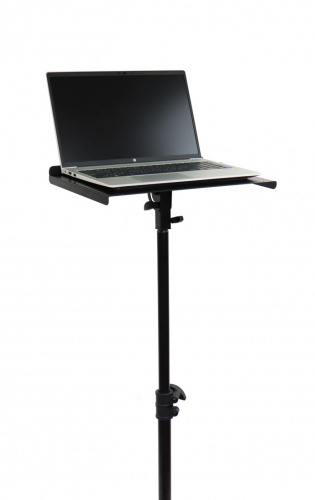 AuraSonics US1 напольная стойка для ноутбука на треноге, высота 75-120см, регулировка наклона 90° фото 2