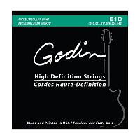Godin E10 008964 струны для электрогитары 10-46, никель