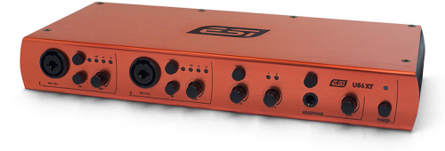 ESI U86 XT USB аудио интерфейс, 24бит/96кГц, 2xXLR/1/4" TRS микрофонных/инструментальных входа, 8x1/ фото 2