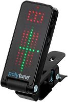 TC Electronic PolyTune Clip Black полифонический тюнер-прищепка, цвет черный