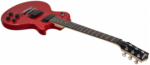 TERRIS TLP-039 RD электрогитара Les Paul, HH, 2V2T, цвет красный фото 4