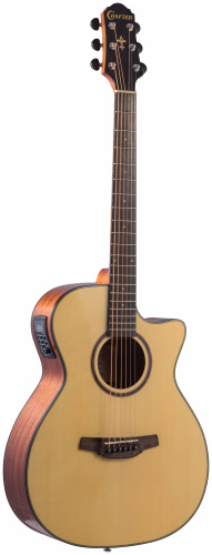 CRAFTER HT-250CE электроакустическая гитара, верхняя дека ель, корпус кр. дерево, цвет натуральный фото 2
