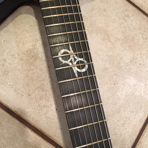 Solar Guitars E2.7C 7-струнная электрогитара, HH, T-o-M, цвет чёрный матовый, чехол в комплекте фото 3