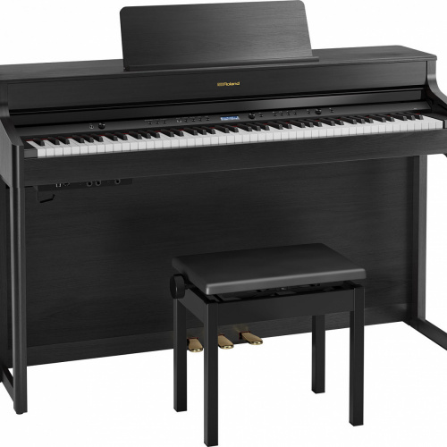 Roland HP702-CH + KSH704/2CH цифровое фортепиано, 88 клавиш, 384 полифония, 324 тембр (2-е кор фото 2