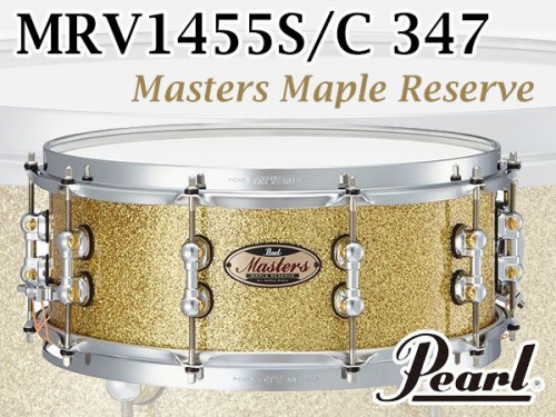 Pearl MRV1455S/C347 малый барабан 14"х5,5", клён, цвет Bombay Gold Sparkle