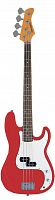 Fernandes RPB360 RED/R бас-гитара Precision Bass, Red