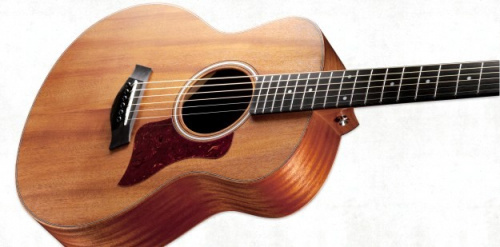 TAYLOR GS MINI MAH гитара акустическая, форма корпуса парлор, жесткий чехол фото 3