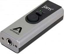 Apogee Jam Plus интерфейс USB мобильный 3-канальный. Инструментальный вход, 96 кГц