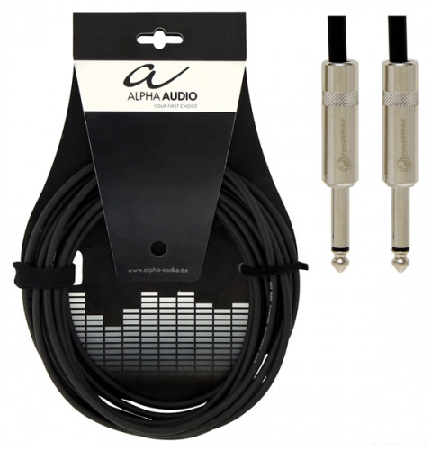 ALPHA AUDIO Pro Line кабель инструментальный 2 Х моноджек 6,3 мм, 9 м (190510)